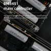 UPS 고속 충전 투명 배터리 보조베터리 케이스, 양방향 80000mah, 1.54 인치 IPS 스크린, 용접 없음, 16 셀, 340W, 21700 18650 2