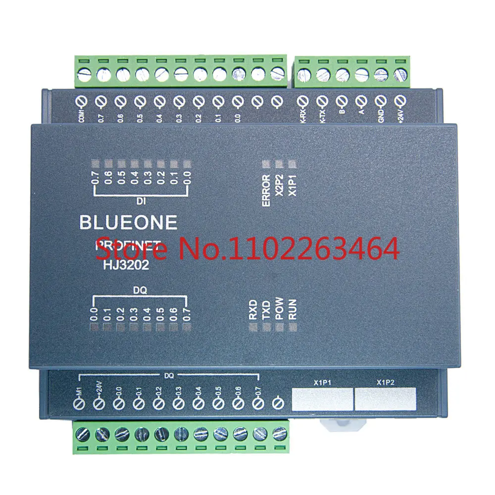 Remote IO module bus distributed 16DI16DO supports PLC12001500200