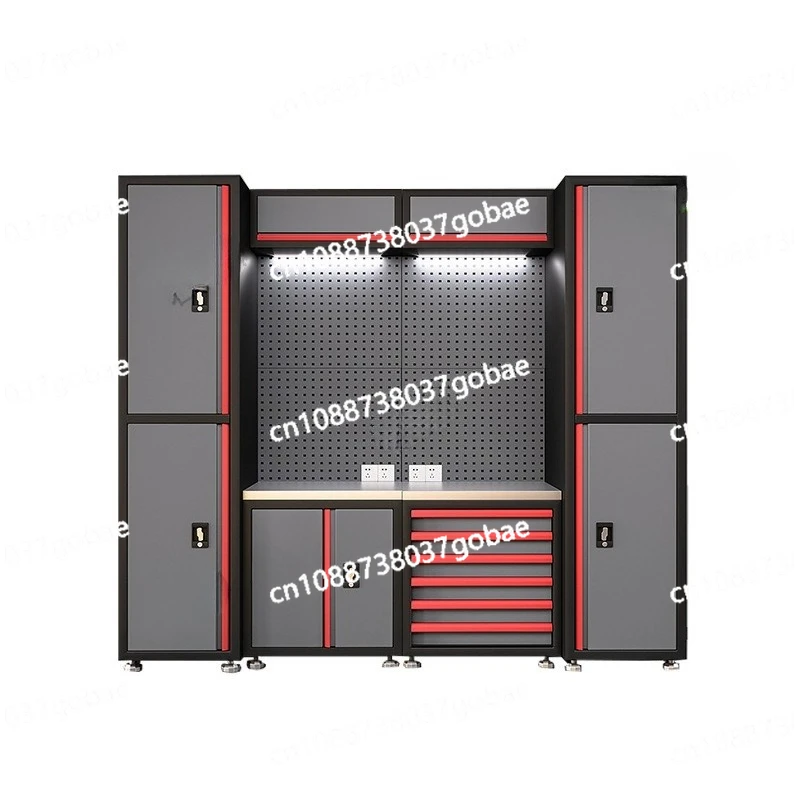 

Auto Repair Workstation Tool Cart Combination Multifunctional Hardware Storage Cabinet Bicycle Repair Workbench