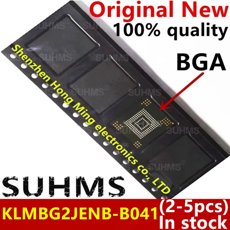 

(2-5piece)100% New KLMBG2JENB-B041 KLMBG2JENB B041 BGA Chipset