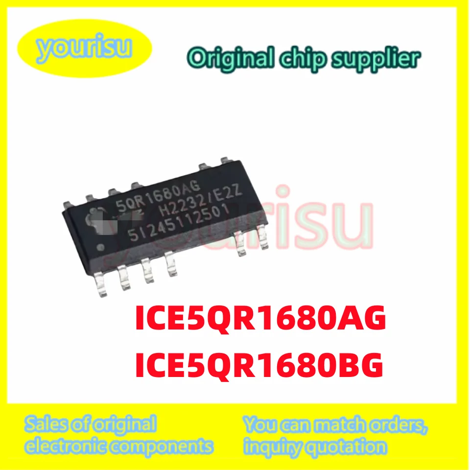 SMD IC regulator chip brand new ICE5QR1680AG 5QR1680AG ICE5QR1680BG 5QR1680BG ICE5QR1680 SOP12