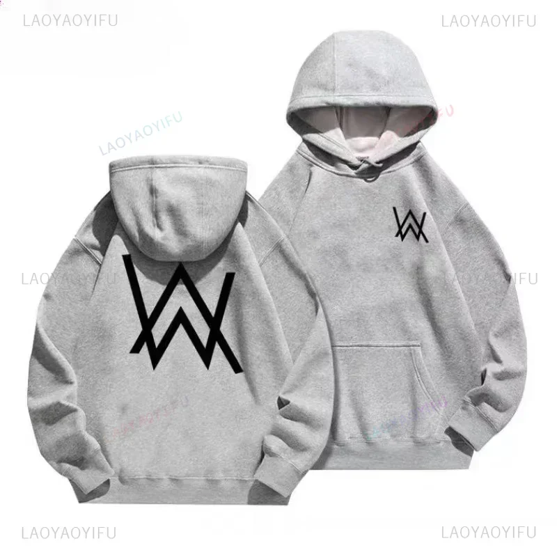 Alan Walker Printed Graphic Fashion Hoodies Music Rapper Hip Singer Sweatshirt for Fans Men Pullover Casual Loose Y2k Hooded