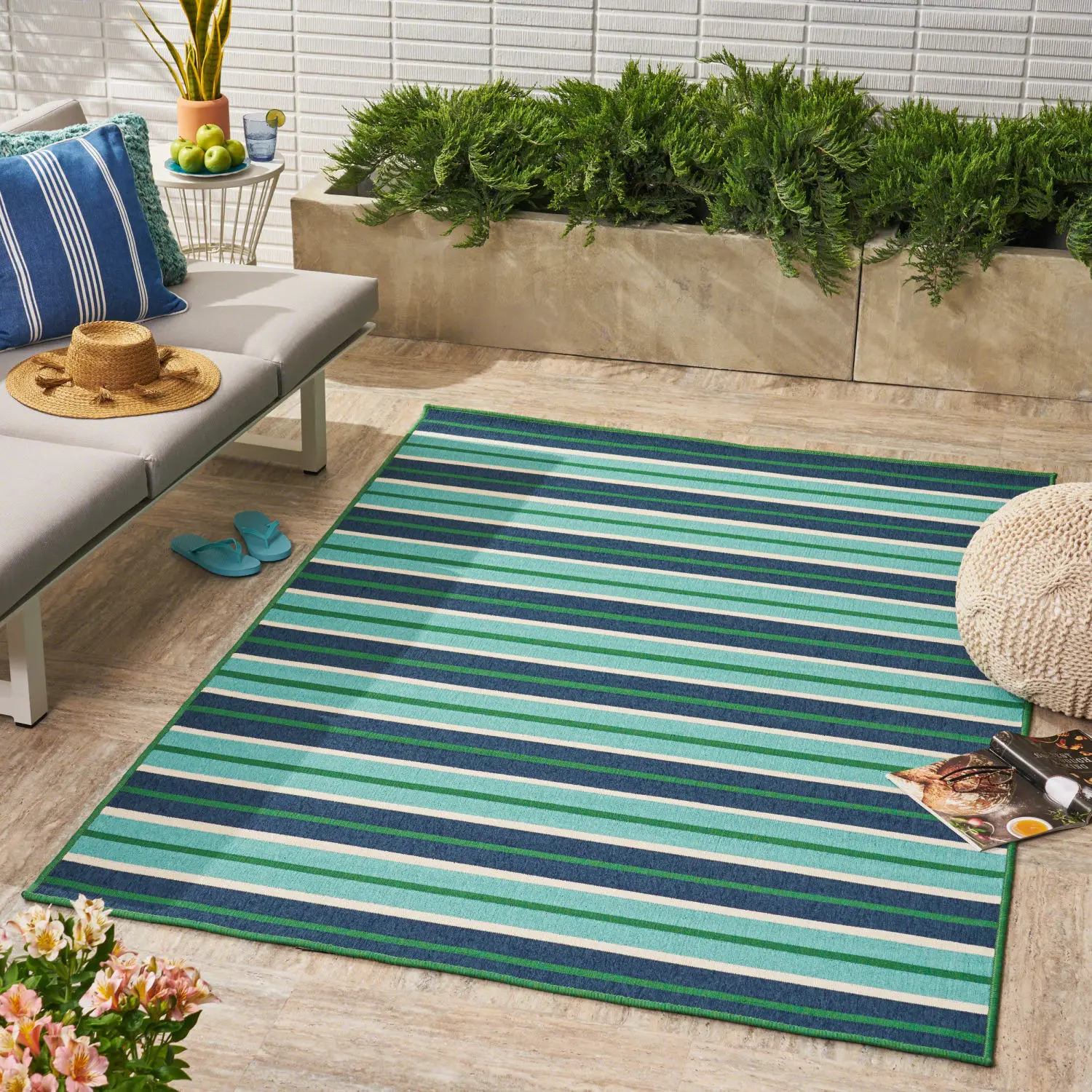 

Meridian 9652F 5'3" X 7'6" Area Rug - Contemporary Style Rug