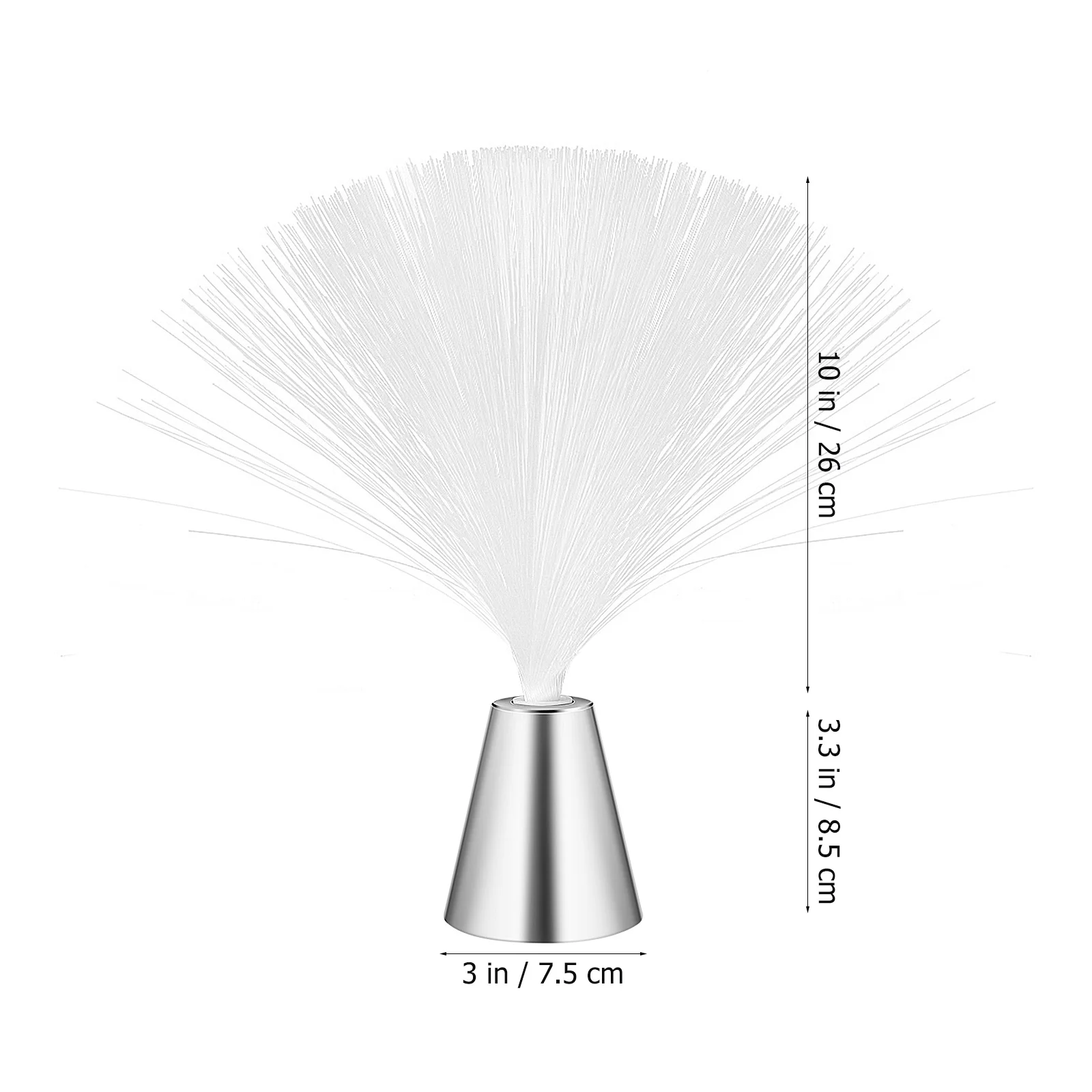 파티 저녁 식사 침실 크리스마스를 위한 운영되는 광섬유 LED 조명 3색 변화하는 낭만적인 장식 램프