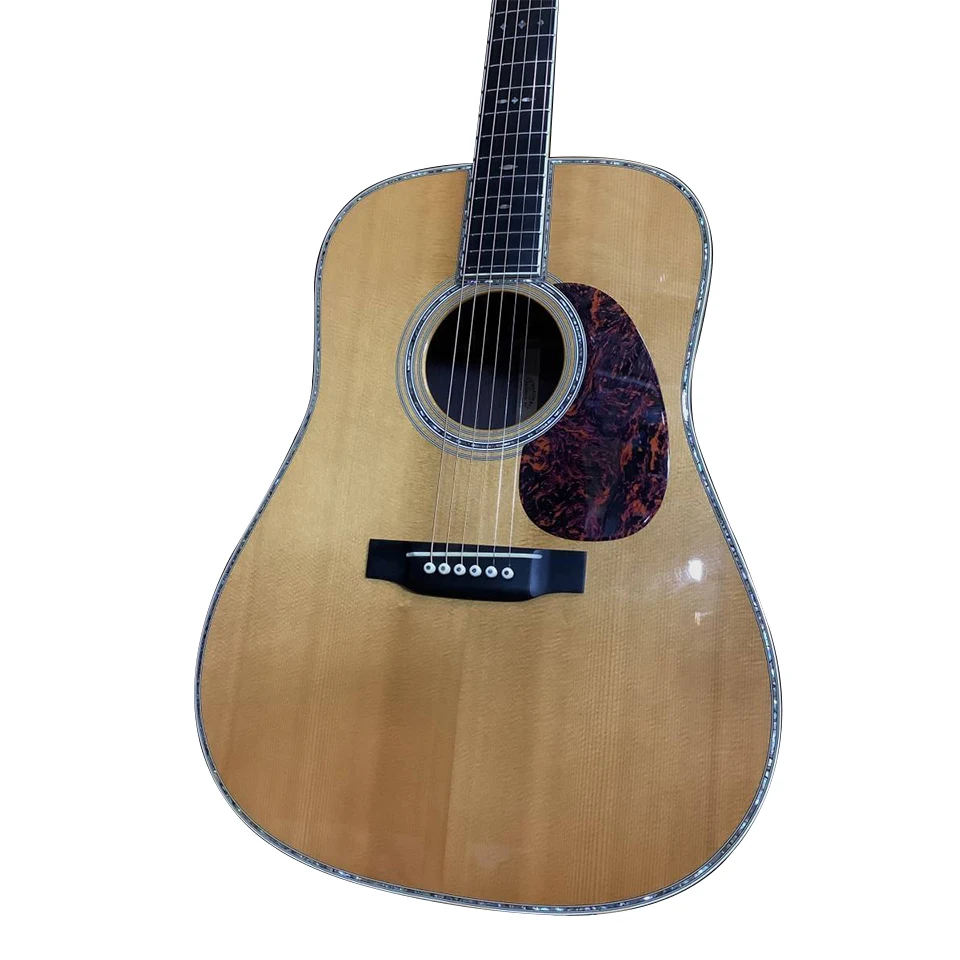 Acoustic Guitar  D 45 Pre-war Dreadnought Sitka Spruce Top