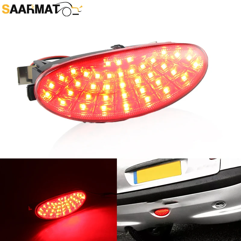 

LED Third Brake Lamp Tail Light Rear Stop Light for Peugeot 206 206CC All Models OEM:6351K5 Auto Accessories