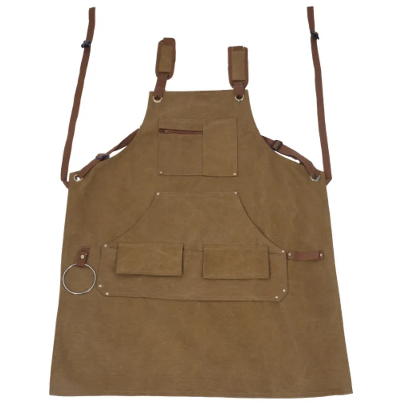

Long Heavy Duty Canvas Tool Apron Carpenter Woodworking Aprons Carpenters 16 Oz Fully Adjustable To Comfortably Fit Men