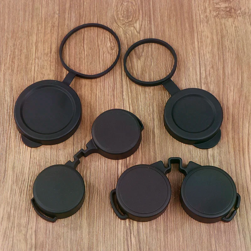 Capuchons de protection en caoutchouc pour objectifs de jumelles 42mm/50mm, couvercles d'oculaires de jumelles, protection de lentilles de télescope