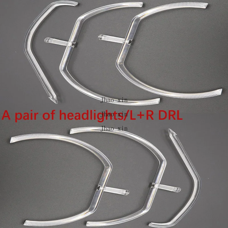 متعدد الألوان لسيارات BMW 3 Series F30 F31 F35 المصابيح الأمامية للسيارة DRL رقاقة 2016-2019 وحدة عيون الملاك الصابورة 63117419615 63117419610 #3