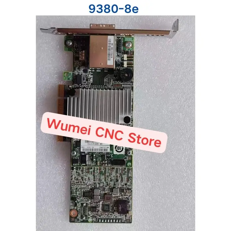 Second-hand test OK original 9380-8e Extern Dual Port 12G SAS RAID-Controller 1GB Cache