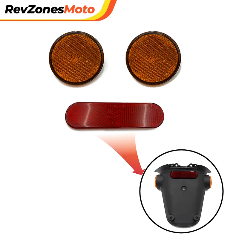 لفيسبا سبرينت 150 بريمافيرا 150 طقم عاكس سلامة الدراجة النارية الجانب الخلفي لوحة عاكسة تكلم غطاء ليلة ركوب الملحقات