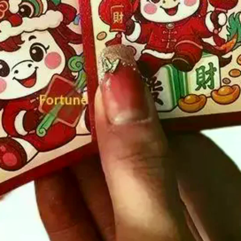 

6Pcs Paper 2026 Horse Year Red Envelope Mini Cartoon Lucky Money Bag Traditional Blessing Red Pocket Marriage Celebration