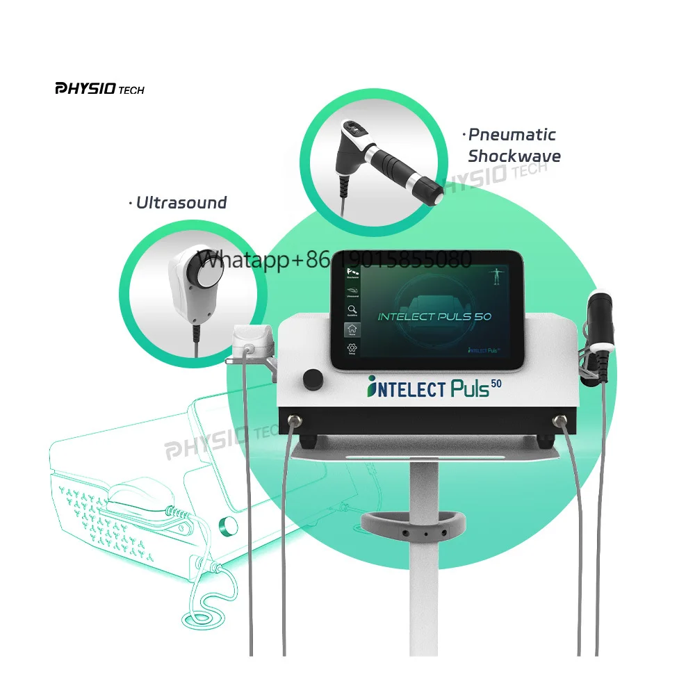 Shockwave Therapy Machine for Physical Therapy Extracorporeal Shockwave Therapy Machine Ultrasonic Wave for Back Bone Pain