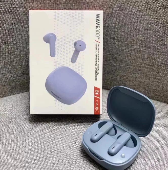 

2025 New WAVE300TWS True Wireless W300 Bluetooth Earphones Semi In Ear Sports Call Music Earphones