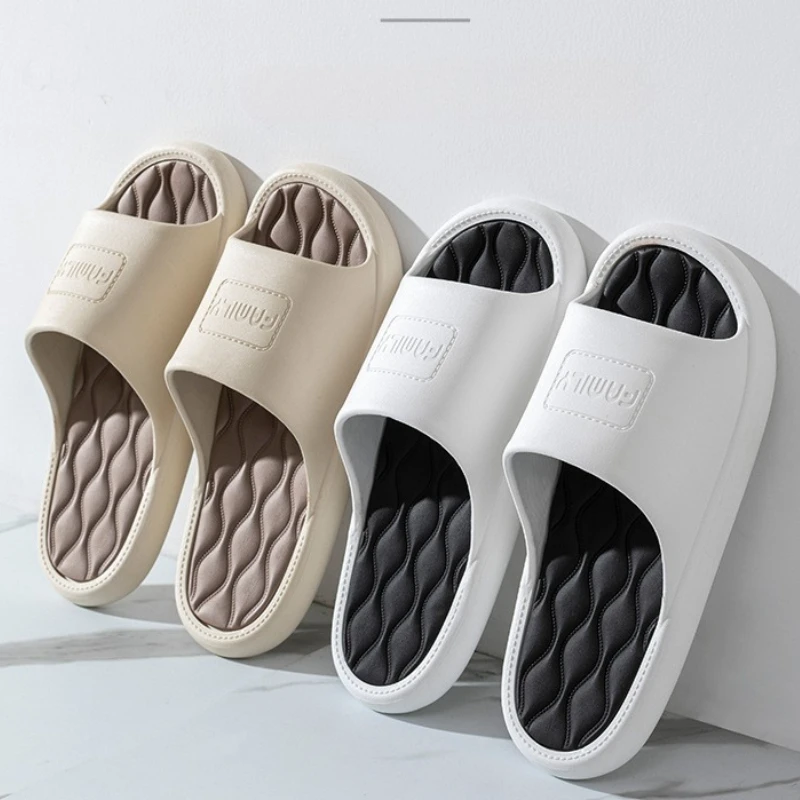

Cloud Slipper женские летние мужские волнистые шлепанцы сандалии пляжные шлепанцы повседневная домашняя домашняя обувь на плоской платформе женские мужские нескользящие