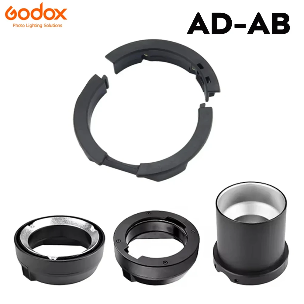 

Original AD-AB Adaptor for Profoto Bron Elinchrom Bowens Mounts AD300pro AD400pro Flash Head