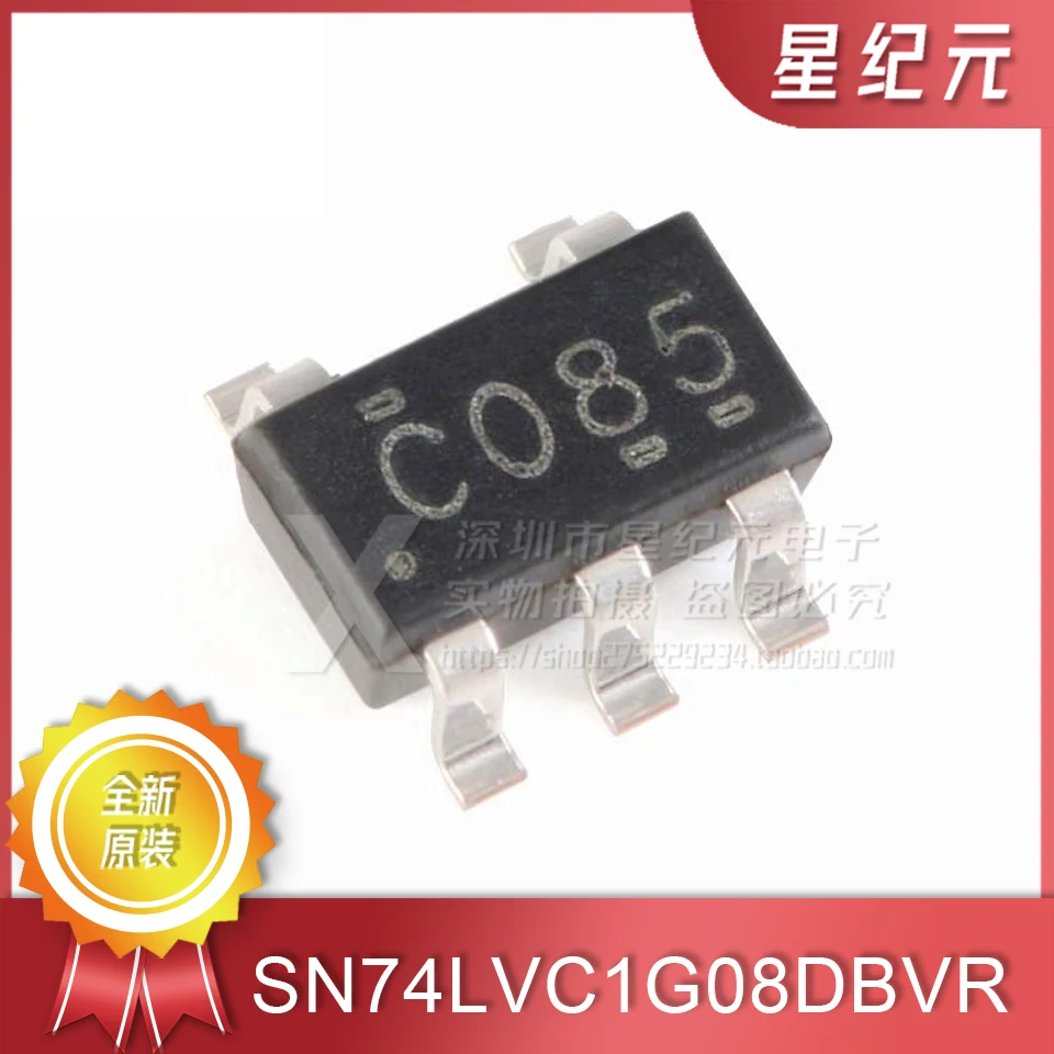 [IN STOCK]1 Piece New Original UMW SN74LVC1G08DBVR SOT-23-5 2 Input AND Gate Logic Chip