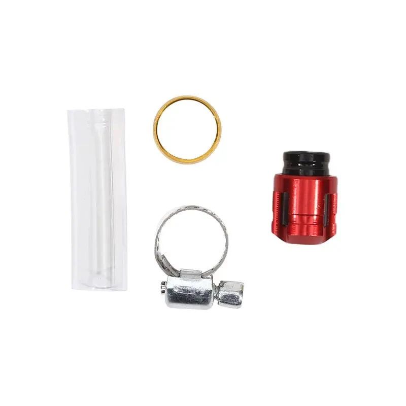 Motorcycle Air Filter Drain Tube Head, CNC Aluminum Alloy Exhaust Plug, Universal Gas Drain Accessory for Motor ATV UTV image 4