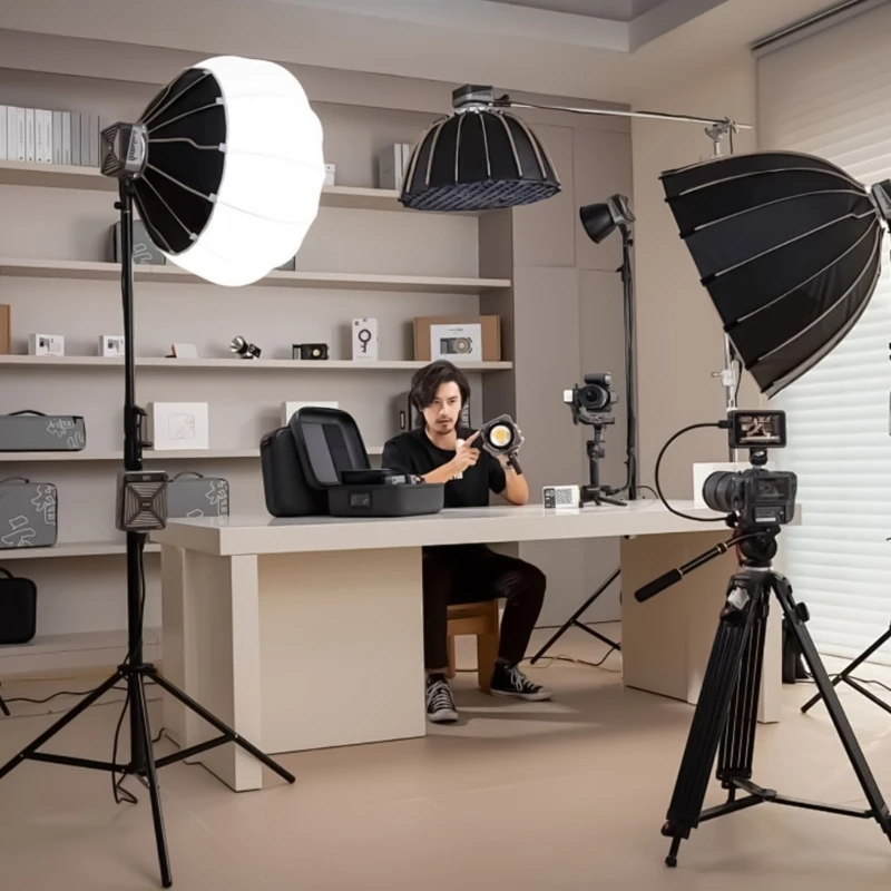 Khung flash thẳng đứng bằng nhôm tạo điều kiện cho các thiết lập dễ dàng và ánh sáng vượt trội K1KF