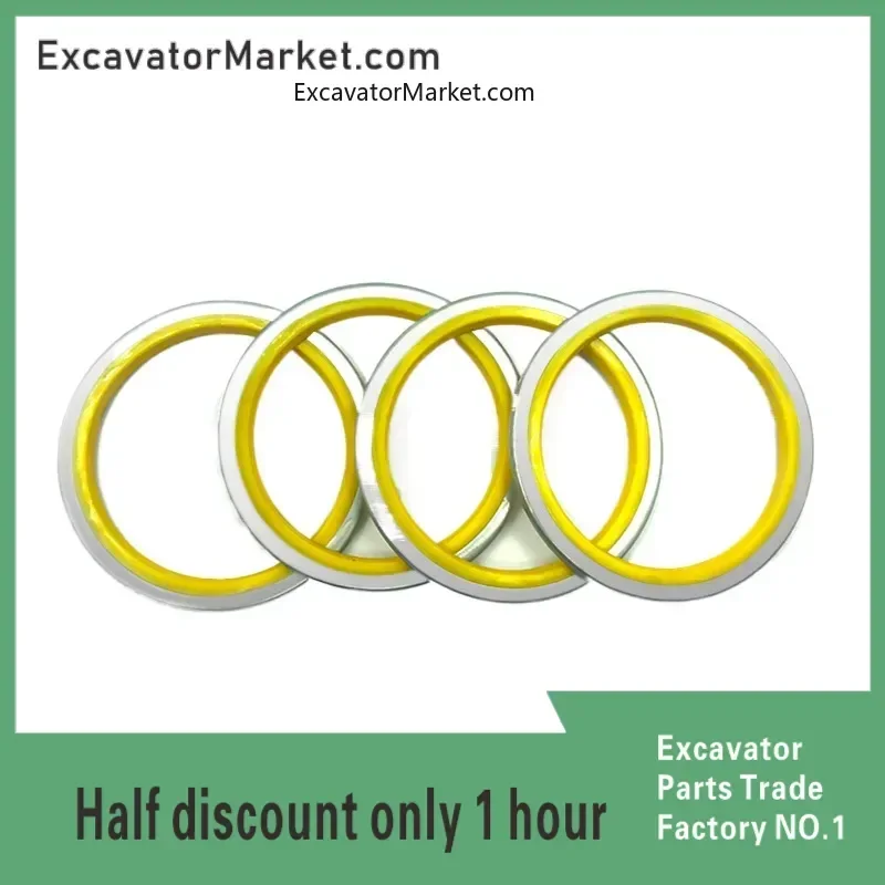 Gasket Sealing Dust Ring Bucket Shaft Oil Seal Excellent Excavator Accessories High Quality