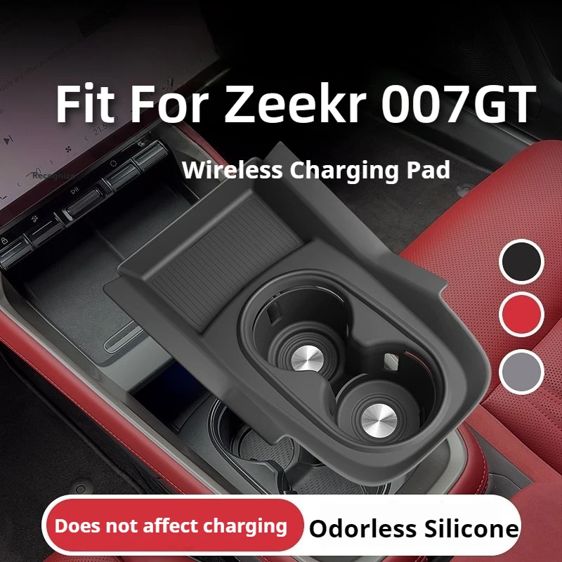 

Fit For Zeekr 007GT Car Center Console Water Cup Holder Silicone Anti Slip Mat Limiter Sleeve Car Interior