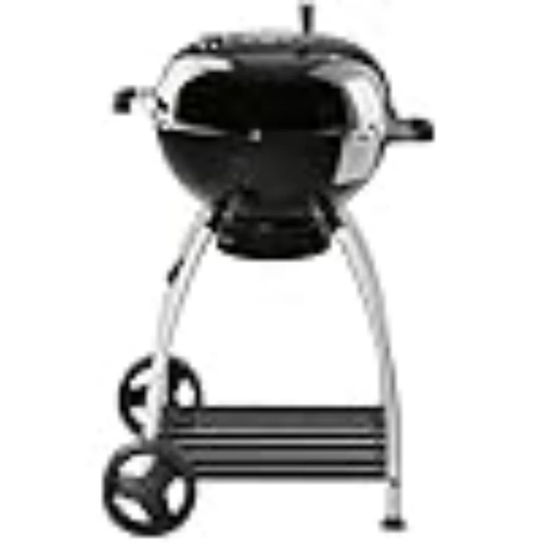 RÖSLE No.1 Sport F50 High Quality Charcoal Grill with Adjustable Air Feed Cover Hinge Lid Thermome