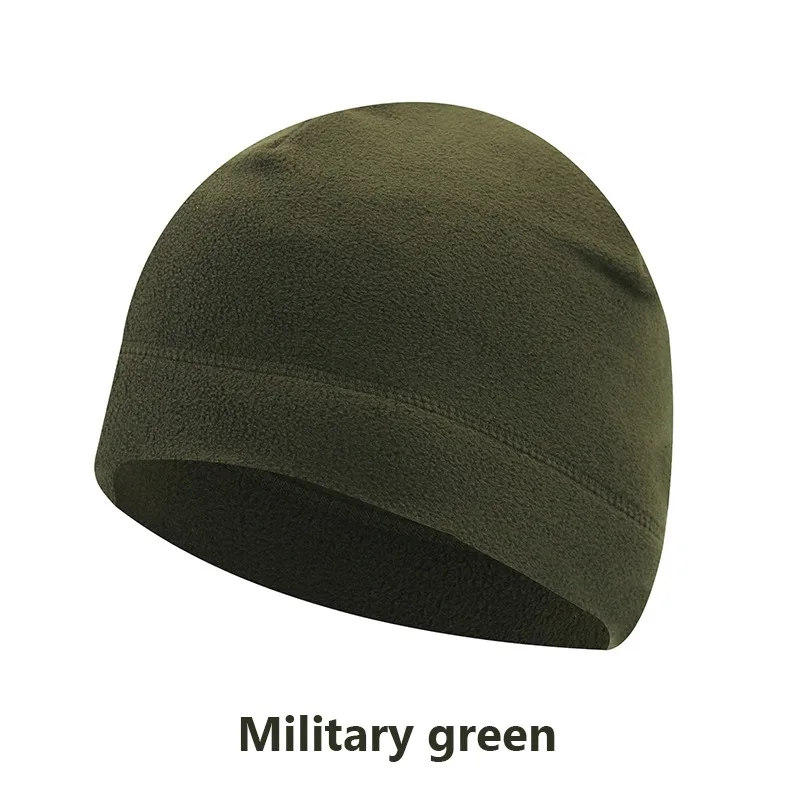 New Fleece Winter Hat Tactical Windproof Outdoor Hiking Accessories Hunting Military Men Caps Snowboard Cycling Warmer Beanies