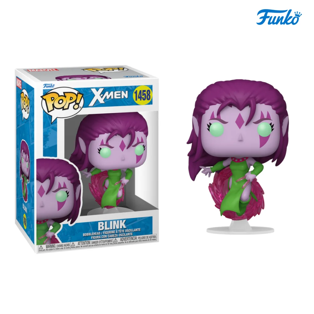 

Фигурка Funko Pop X-Men Sunfire Blink # 1460 1458 X-Мужчины: Эпоха Апокалипсиса # 1 - Аниме-фигурка Weapon X, коллекционная модель, игрушка в подарок
