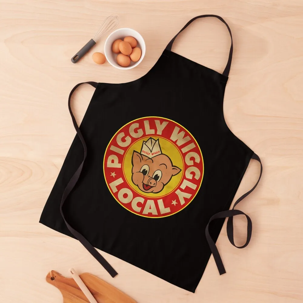 

Piggly Wiggly Local Yellow Style Apron Kitchen Supplies Kitchen Man Apron