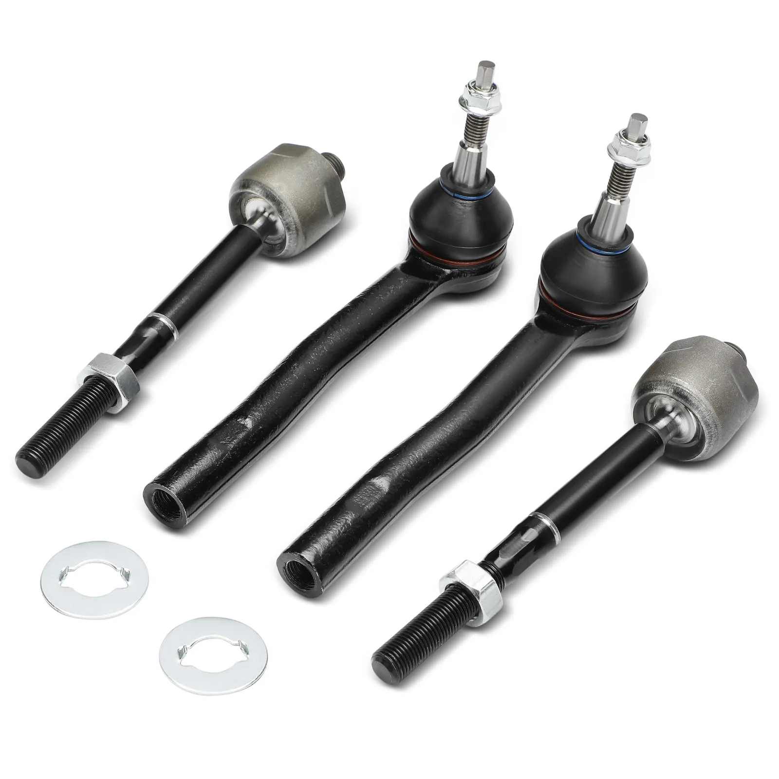 A-Premium 4x Front Inner & Outer Tie Rod End for Ford Ranger 2019-2020