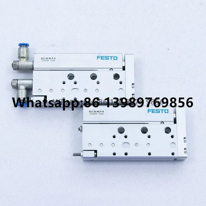 

FESTO slide cylinder SLF-10-10-P-A 170506 SLF-10-20-P-A 170507 SLF-10-30-P-A 170508 SLF-10-40-P-A 170509 SLF-10-50-P-A 170510