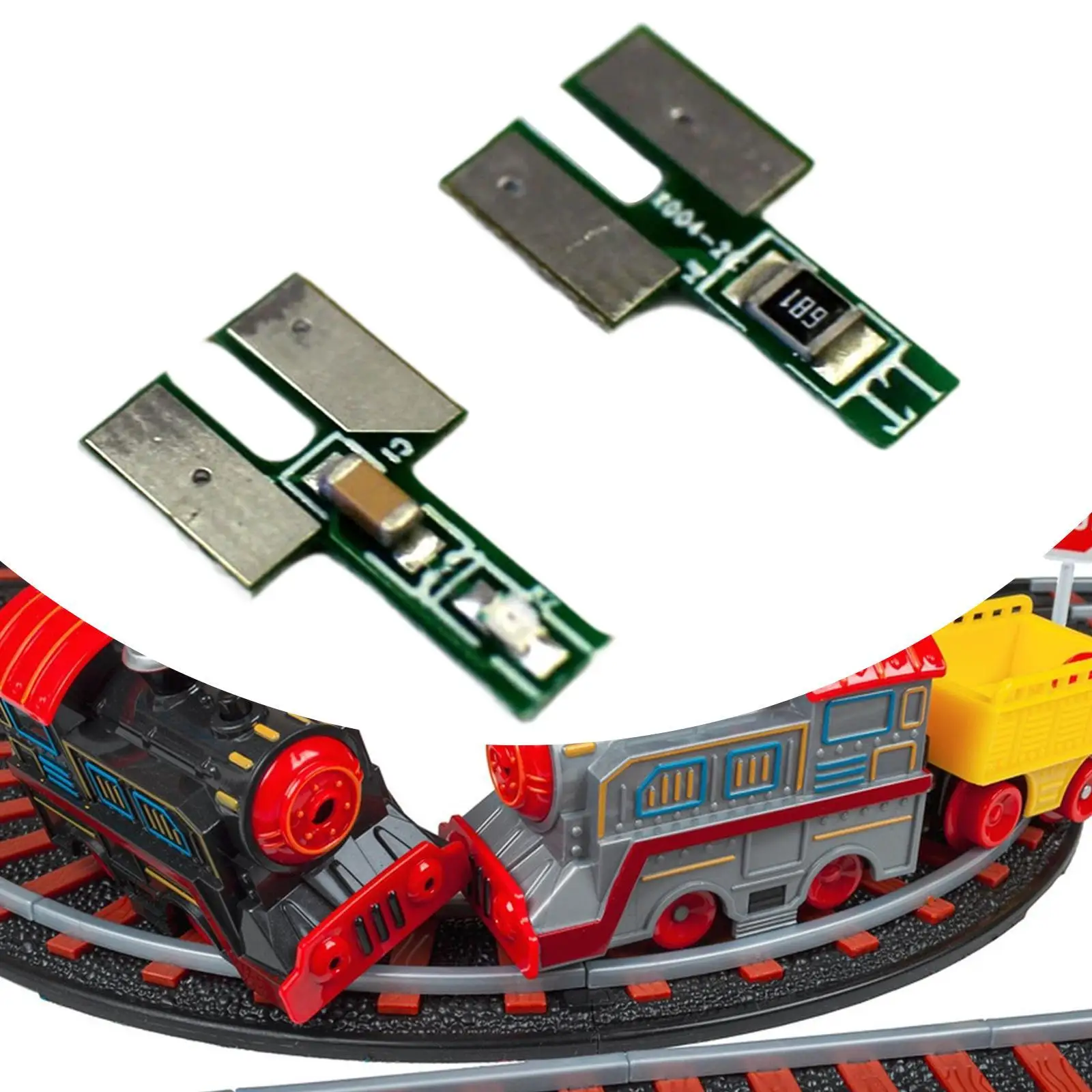 

2 Pieces 1/160 Scale Landscape Sand Table Toys Hobbies Electric Train Parts
