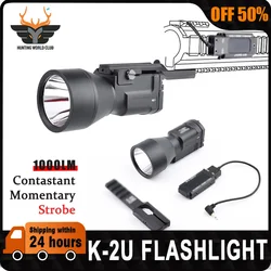 WADSN KLESCH-2U GEN.2.0 Light 1000lumen Tactical Flashlight Zenit Airsoft WeaponScout Light With Remote Switch Strobe Momentary