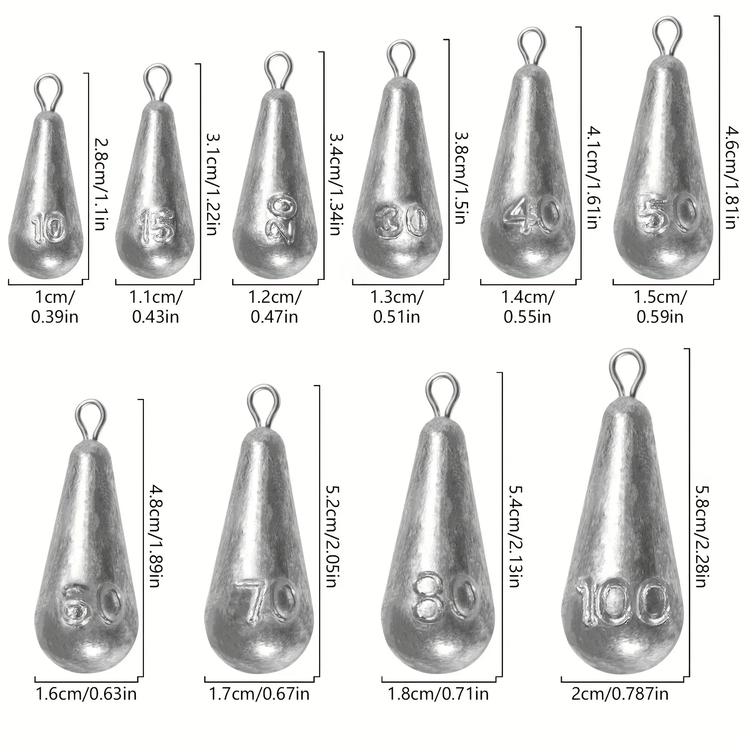 Thumbnail 3 - #11 New Fishing Sinkers Arrivals
