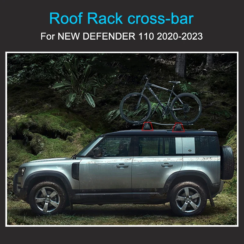 Roof Cross-Bar For Land Rover Defender 110 2020-2022 High Quality Roof Luggage Rack Aluminum alloy bracket