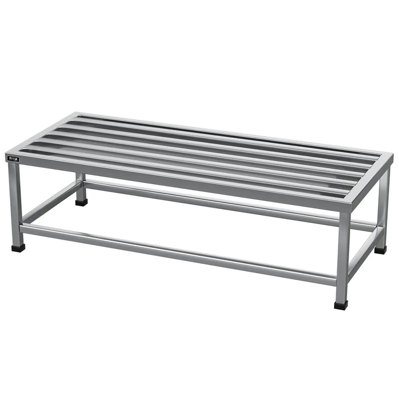 Customized. Xilai Thickened Stainless Steel Rice Noodle-Proof Rack Hotel Kitchen Soup Bucket Rack Single Layer Floor Ve