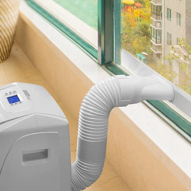 Portable Air Conditioner Exhaust Hose, Universal Pipe Air Conditioner Exhaust Hose 5 Inch Width PVC Duct Extension(3M)