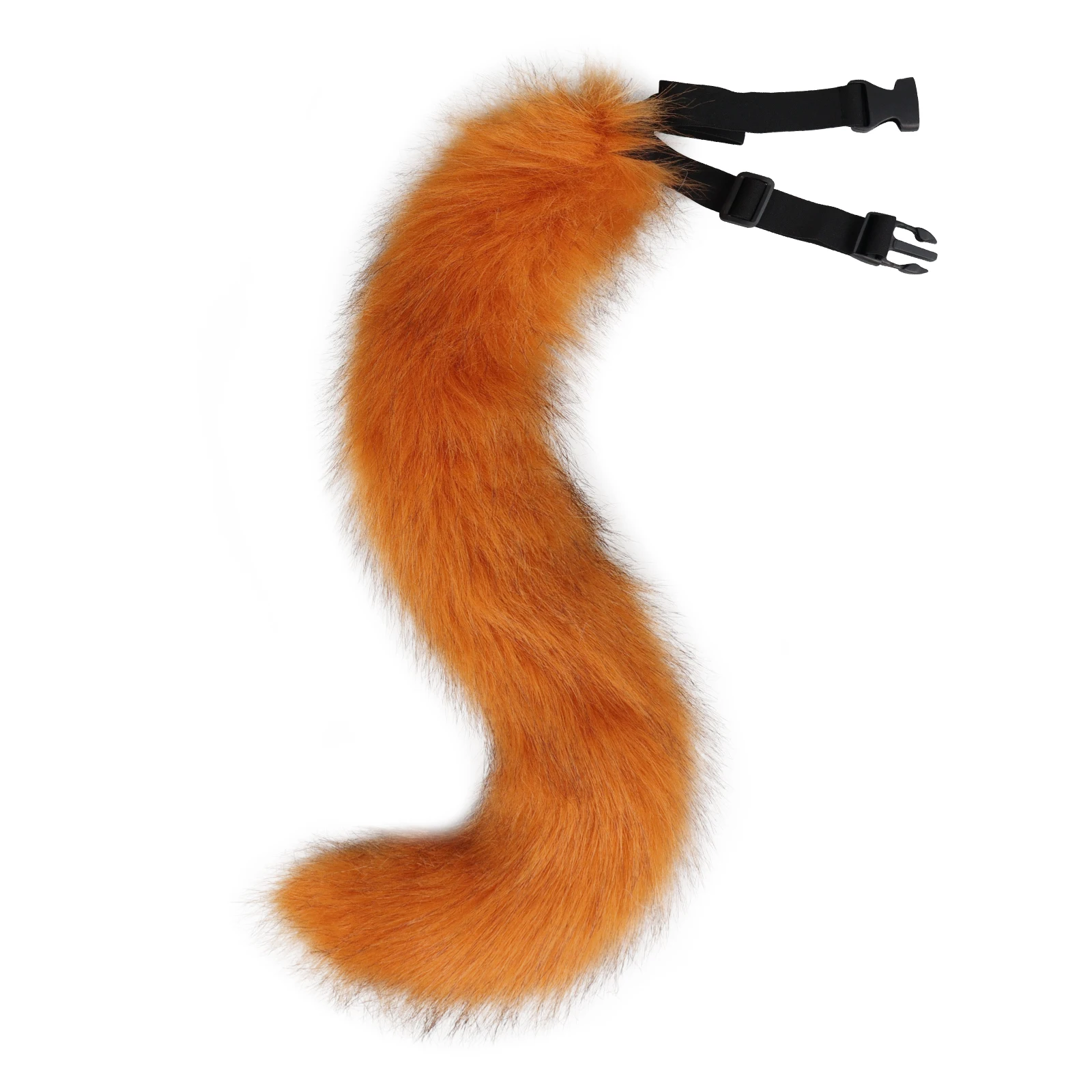 Adults 26 Inch Wolf Tail Soft Long Fur Cat Fox Costume Tail for Halloween Fancy Party Costume