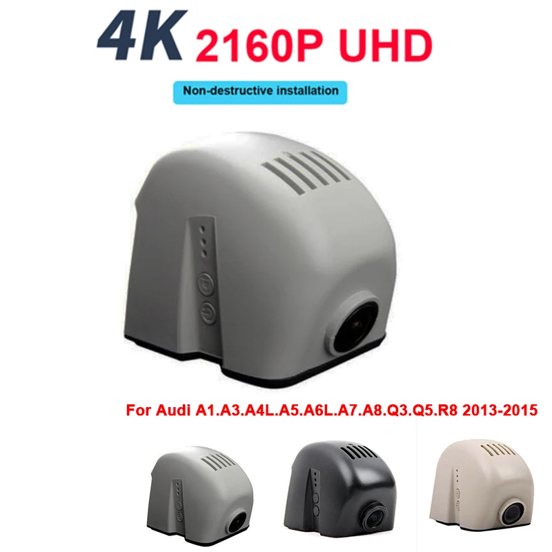 

4K 2160P WiFi Car DVR Camera Video Recorder APP Manipulation Novatek Dashcam For Audi A1.A3.A4L.A5.A6L.A7.A8.Q3.Q5.R8 2013