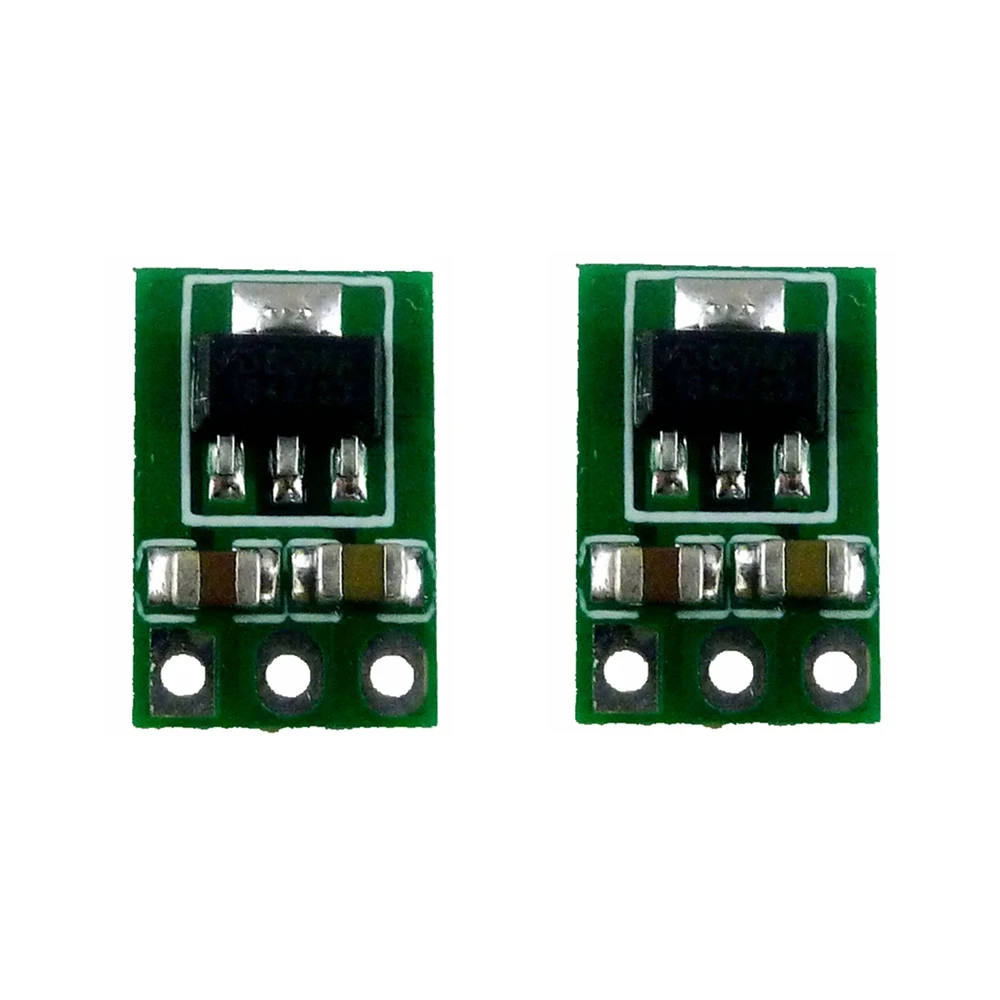 2 SZTUK 3.3-6V do 3V 3V3DC-DC Step-Down Power Supply Buck LDO Module Voltage Regulator Board for 18650 li-ion AAA Dry Cell Battery