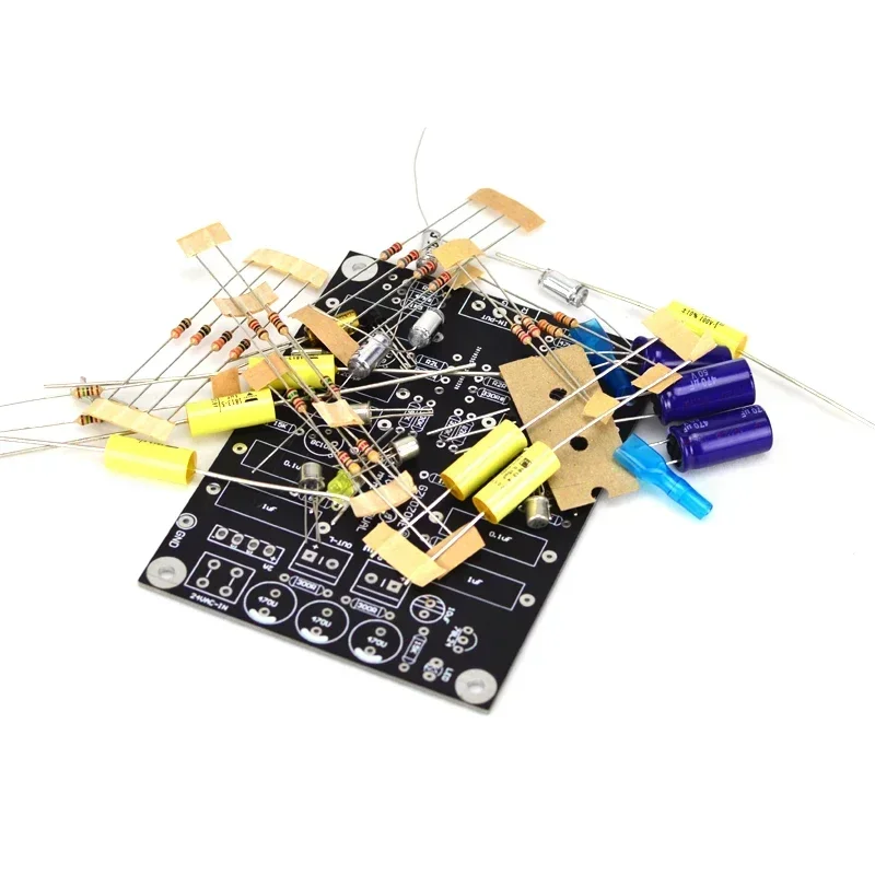 MM MC Dual-TVV-46 full discrete vocal phono HiFi pre Amplifier DIY Kit Board AC 24V