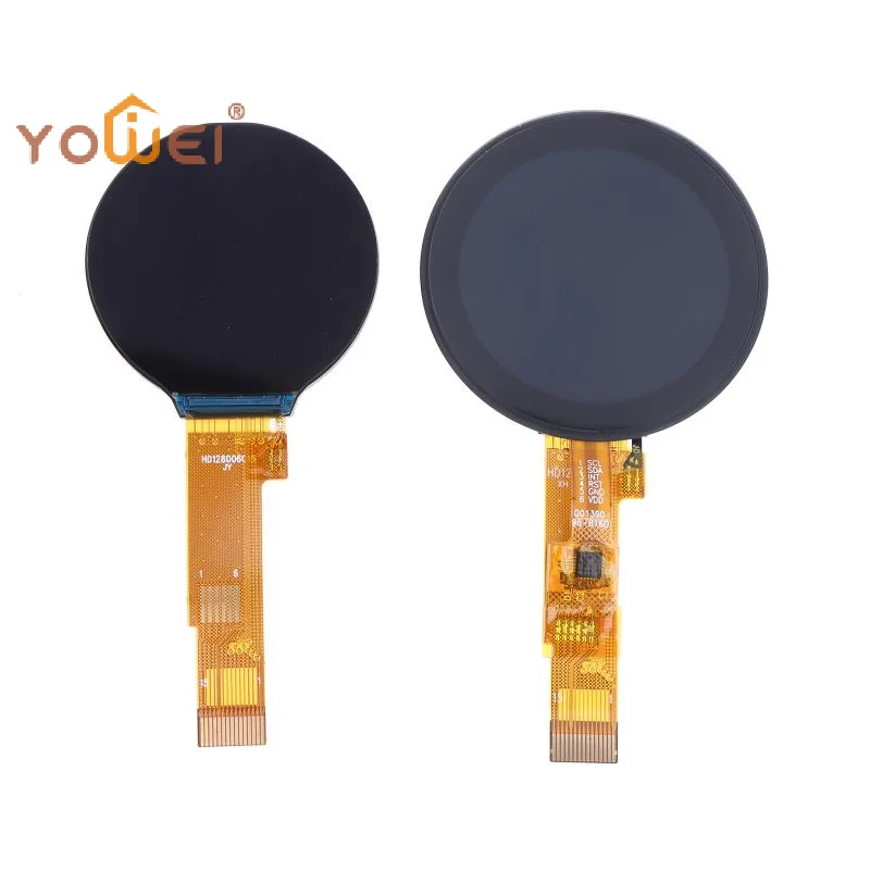 

Новейший IPS TFT LCD-экран 1,28 дюйма, 15-контактный SPI, 262K, круглый, с емкостным сенсорным экраном, контроллер GC9A01, сенсорный ИС CST816D, 240(RGB)*240