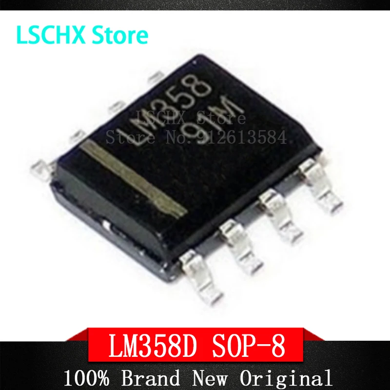 2500PCS/Roll  LM358 LM358DR SMD SOP8 operational amplifier Chip made in China