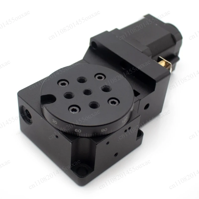60MM Electric Rotary Table Y200RA60 High Precision 360° Indexing Turntable Pan-Tilt Work Platform