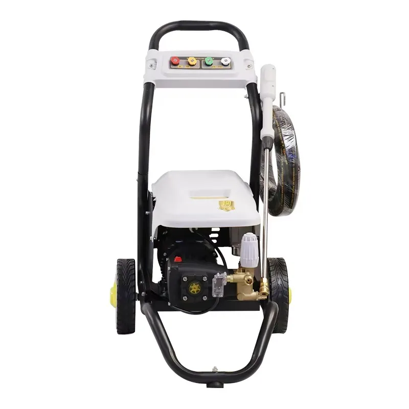 Lavatrice per auto elettrica ad alta pressione industriale 2.2KW per la pulizia della casa con ruota