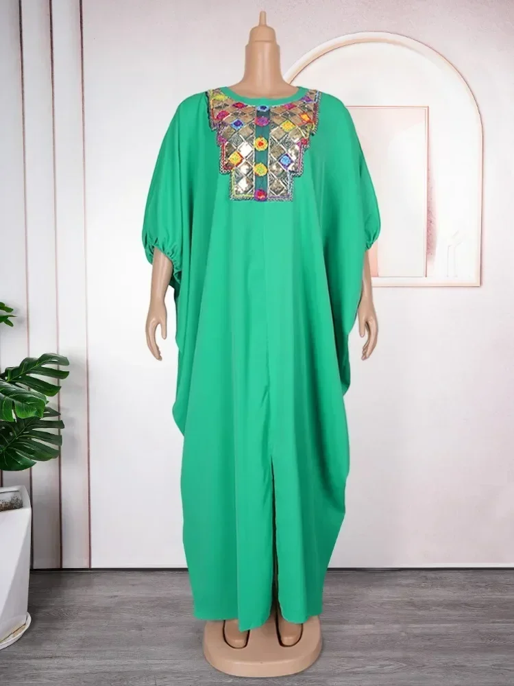 Plus Size African Dresses for Women Traditional Africa Clothing Dashiki Ankara Outfits Gown Abayas Muslim Kaftan Maxi Long Dress