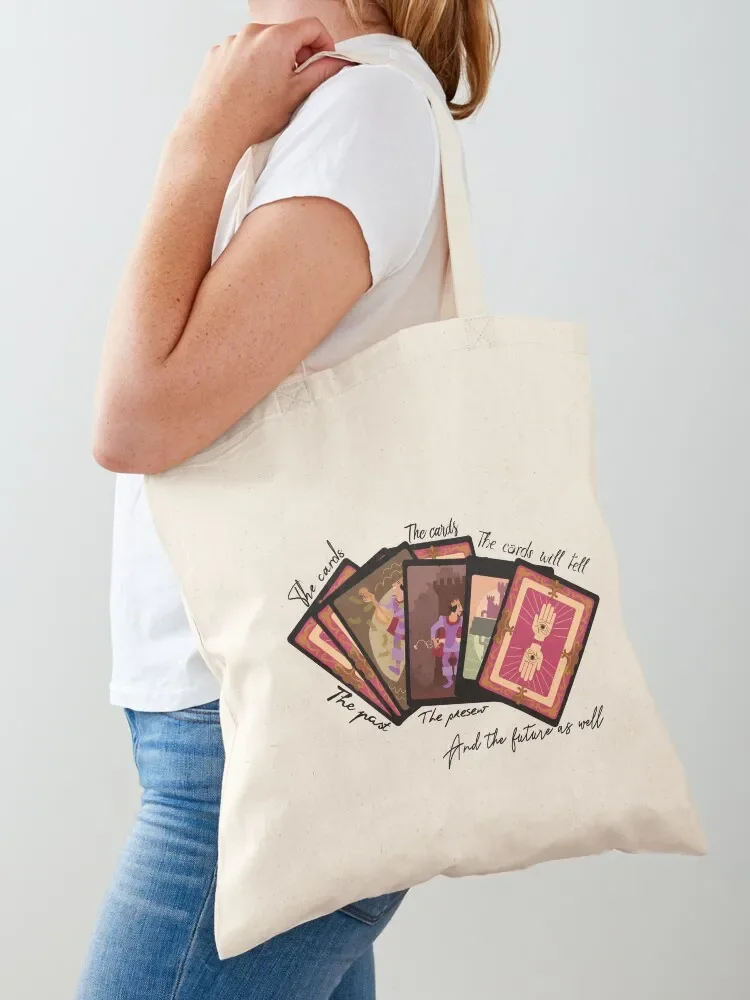 

The Cards Will Tell Tote Bag custom tote bag Canvas bag for women free delivery bags Shopper