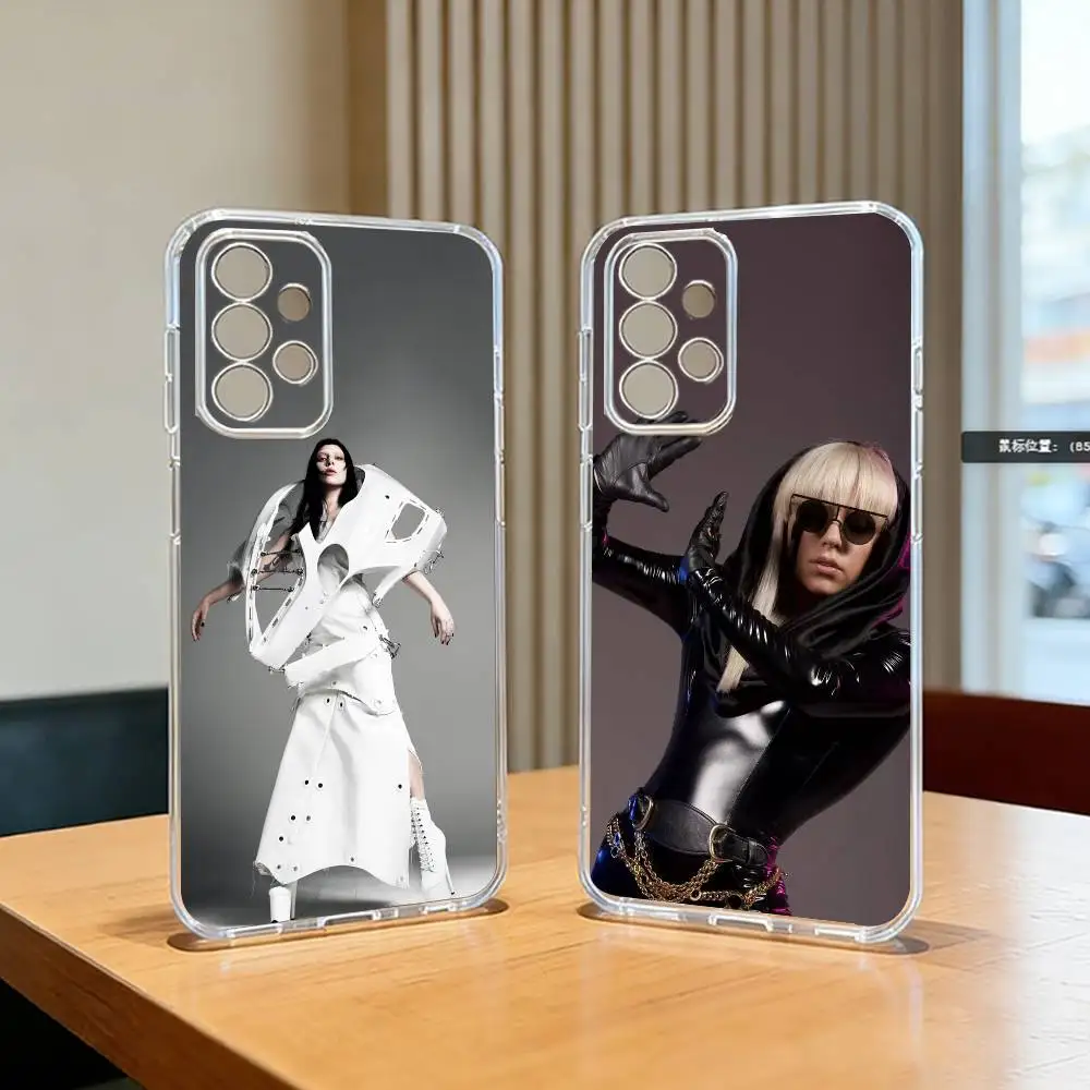 COOL LADY GAGA M-MAYHEMs  Phone Case Transparent Silicone Soft For Samsung S25,S24,S21,S22,S23,S30,Ultra,S20,Plus,Fe