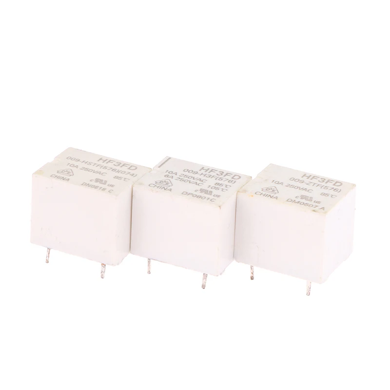 1pc HF3FD-009-ZTF HF3FD 009-HSTF HF3FD 009-H3F 4PIN Relay White 19*19*15mm