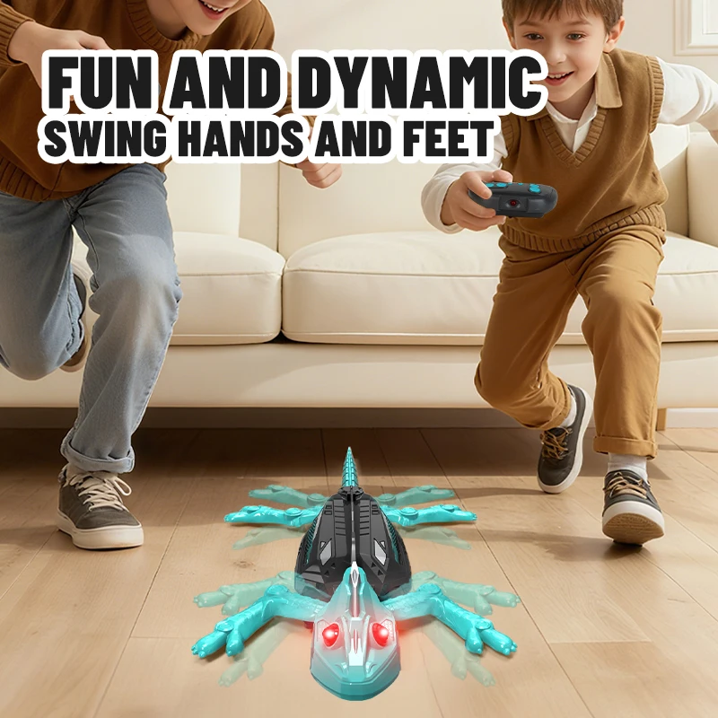 ของเล่นรีโมทคอนโทรลรูปสัตว์ปีศาจปีนกำแพง แมลงสาบ แมงมุม รถของเล่นเด็ก ของเล่นฮาโลวีน